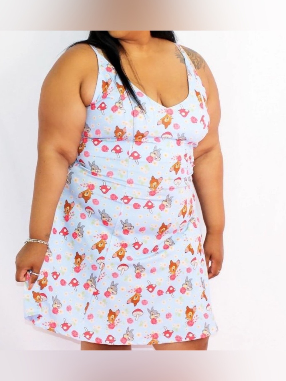 Cakeworthy Disney Bambi Woodland Mini Dress – Size 2XL